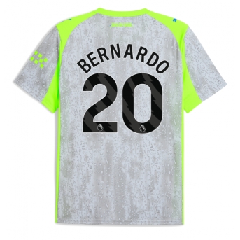 Manchester City Bernardo Silva #20 Tricou Fotbal Replică 2025-26 Barbati Treilea
